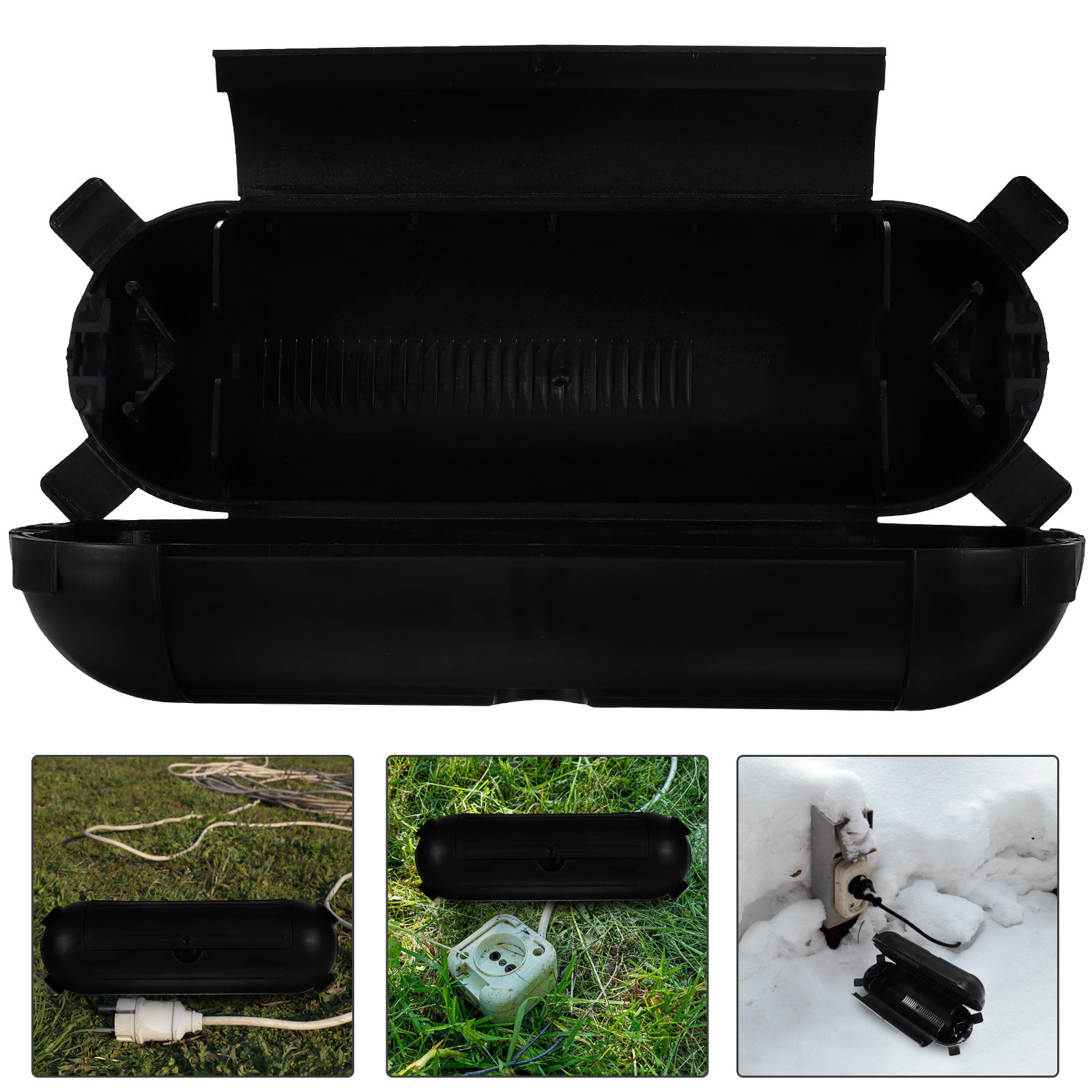 Extension Cord Outdoor - Waterproof Connection Box Outdoor Electrical Extension