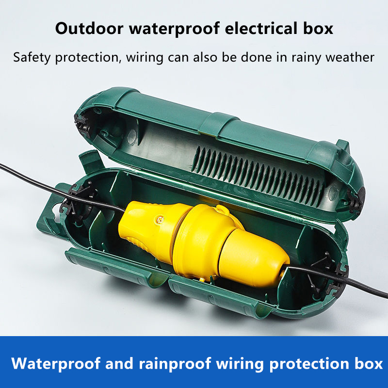 Extension Cord Outdoor - Outdoor Extension Cord Safety Cover With