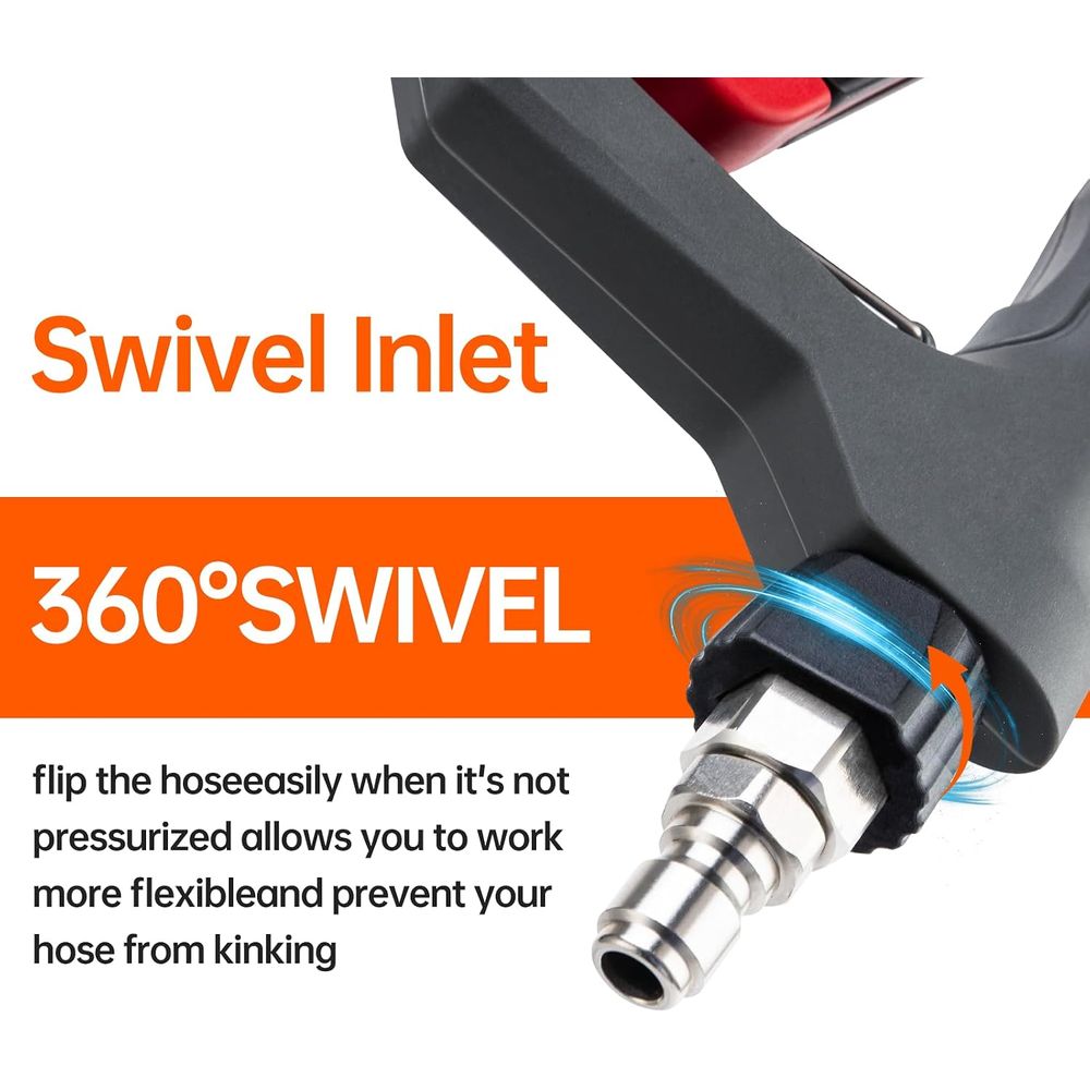 Washer Gun with Swivel, Replac - Power Washer Gun Replacement recension och pris