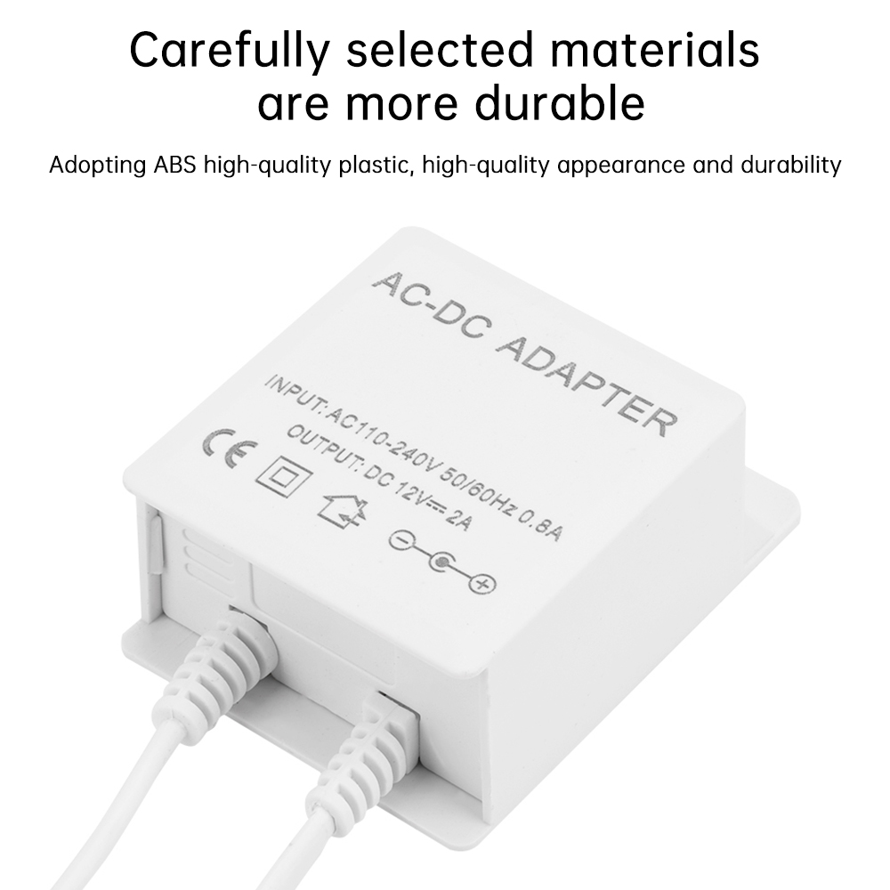 DC12V 2A EU Plug Adapter Secur - Outdoor Power Wash recension och pris