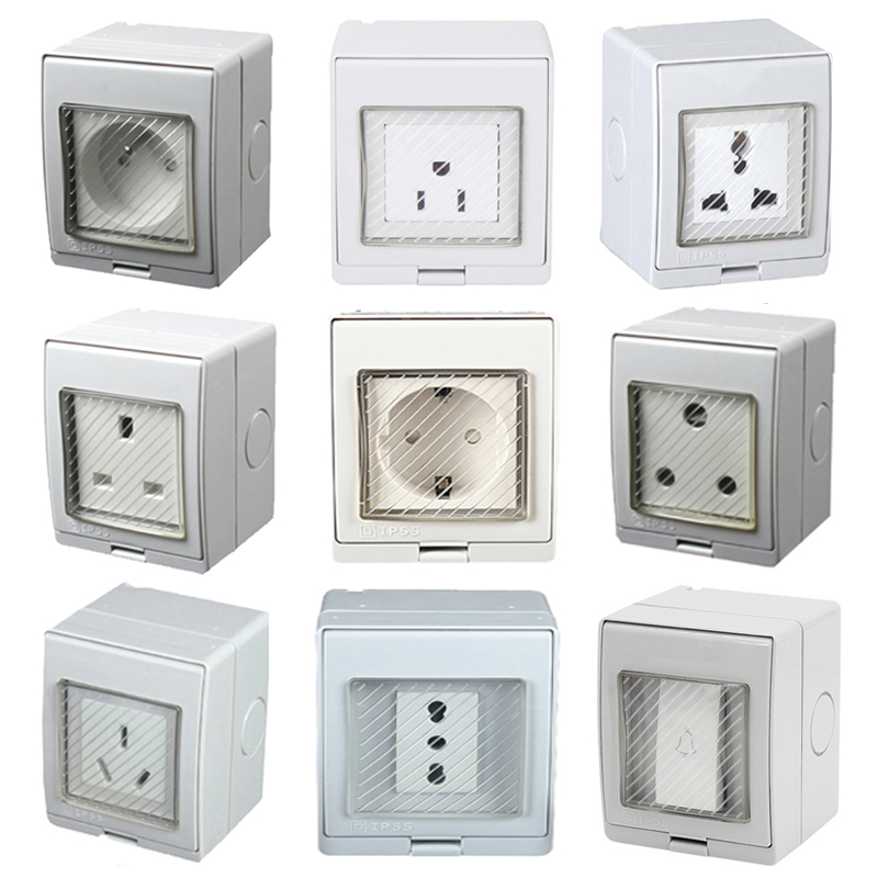 Universal AU UK US EU Outdoor  - Outdoor Kitchen Power Outlet recension och pris
