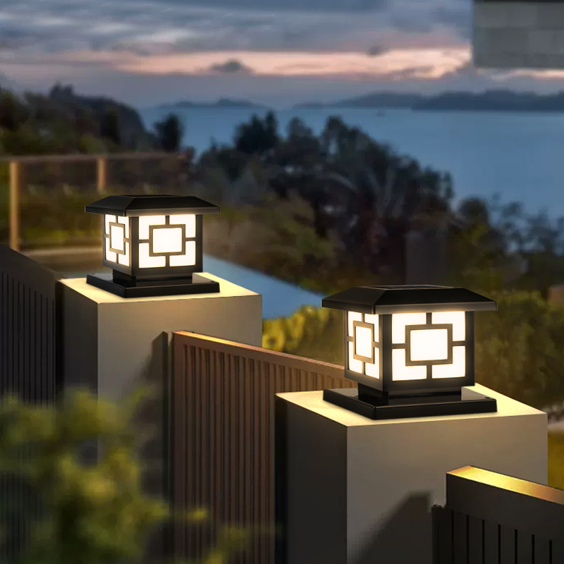 LED Solar Lights Outdoors Wate - Outdoor Power Post recension och pris