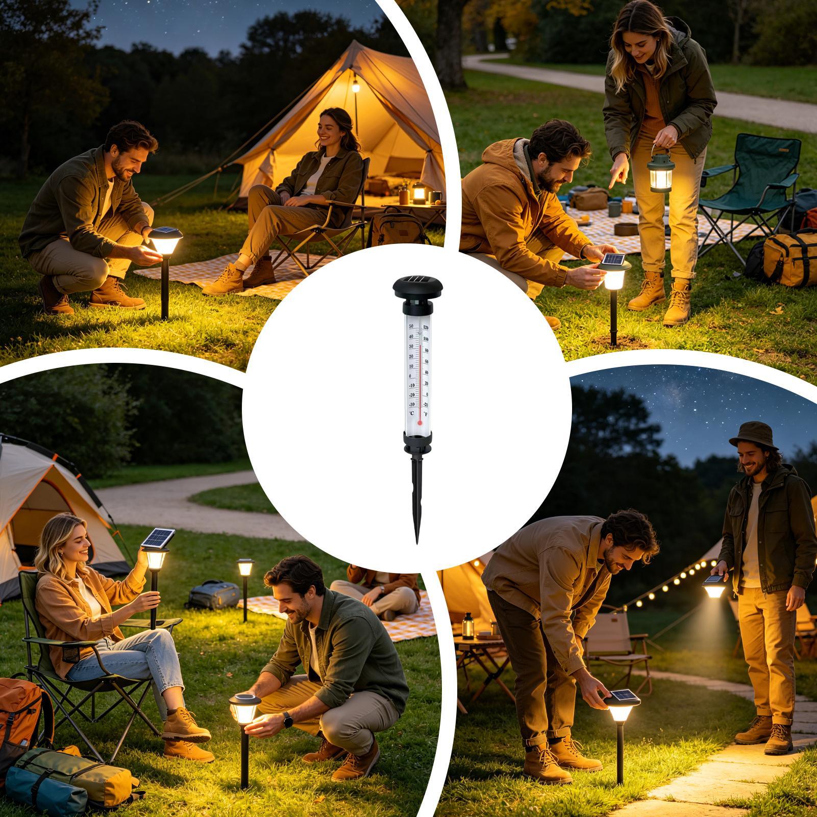 Solar Lights Pathways Automati - Outdoor Yard Power Stake recension och pris