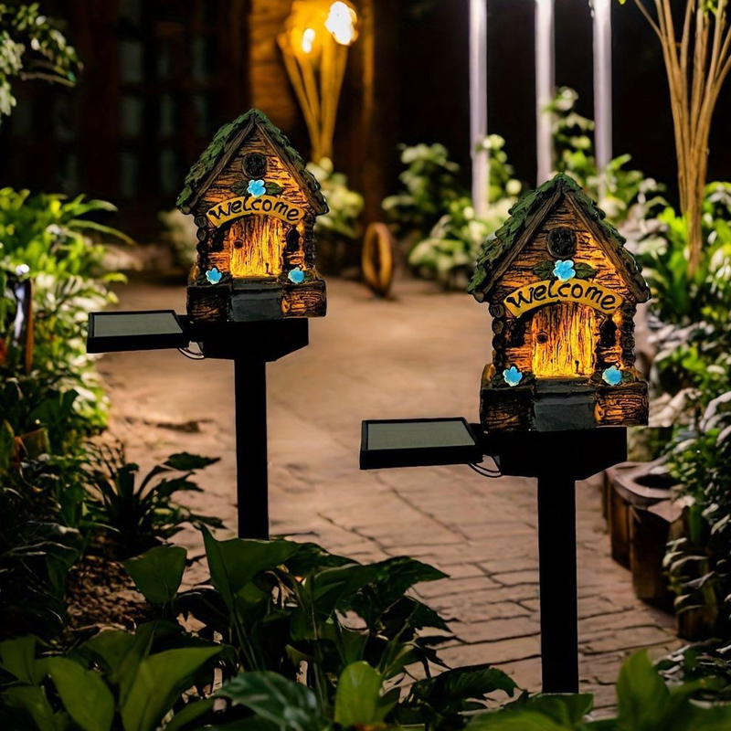 Solar Powered Mushroom Lights  - Outdoor Yard Power Stake recension och pris