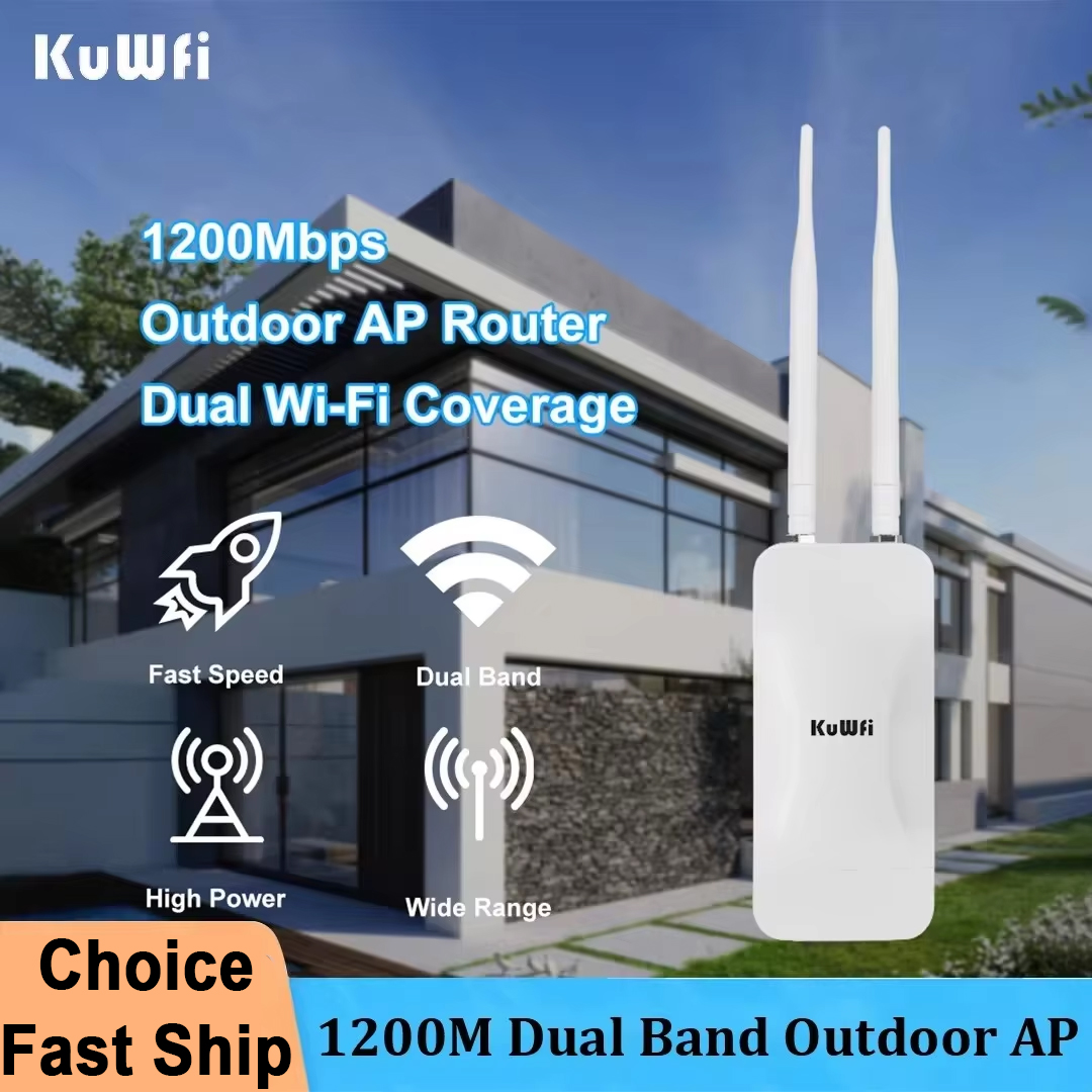 KuWFi High Power AP1200 Outdoo - Outdoor Power Post recension och pris