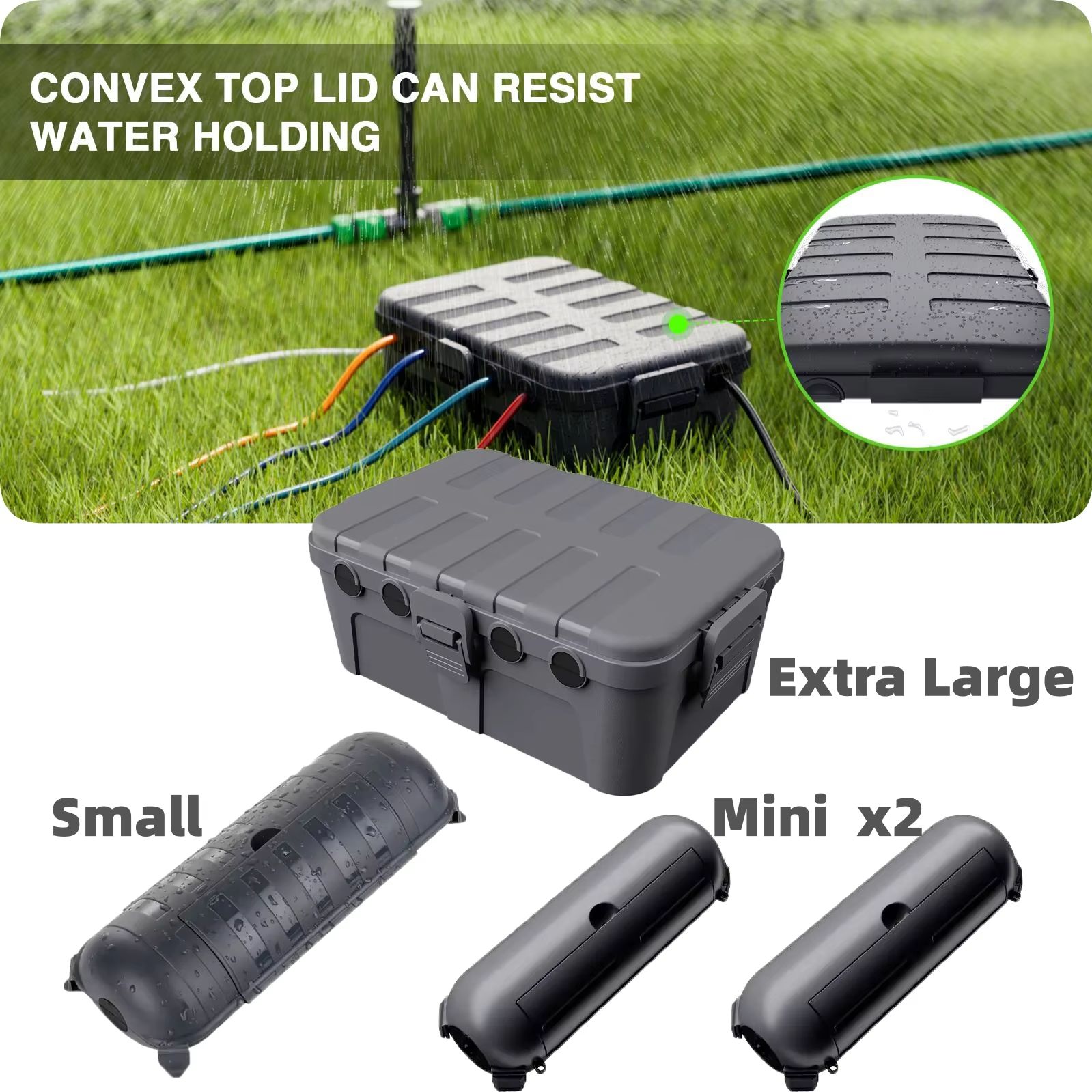 Large Weatherproof Outdoor Ele - Extension Cord Outdoor recension och pris