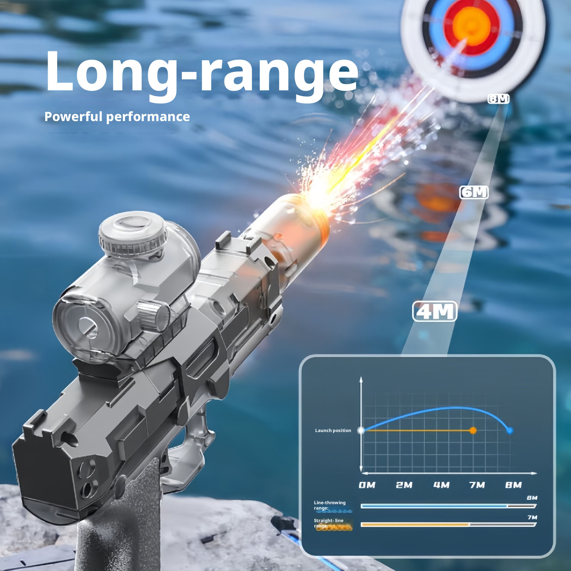 Electric Water Guns, Powerful  - Outdoor Power Wash recension och pris