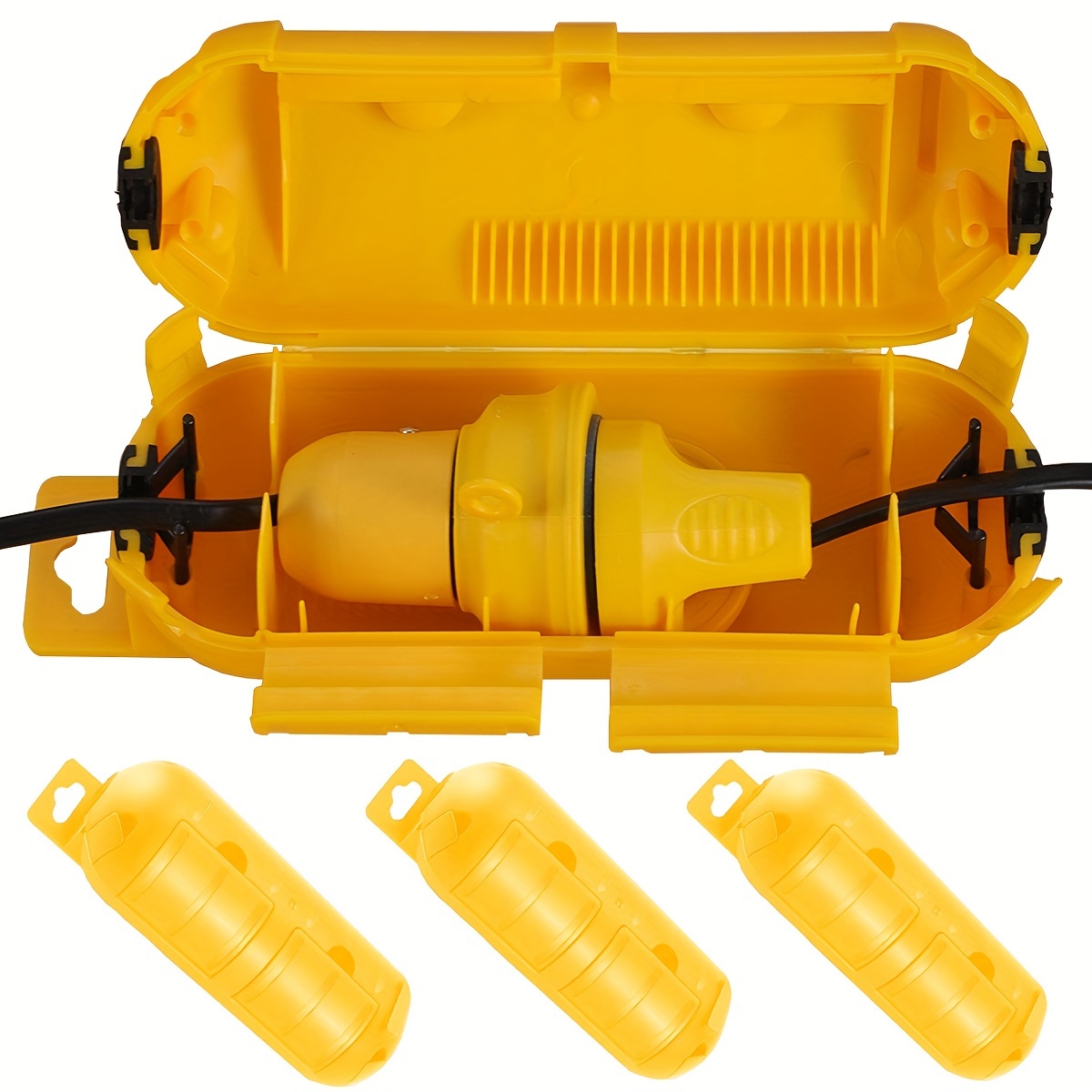 Extension Yellow Cord Safety C - Extension Cord Outdoor recension och pris