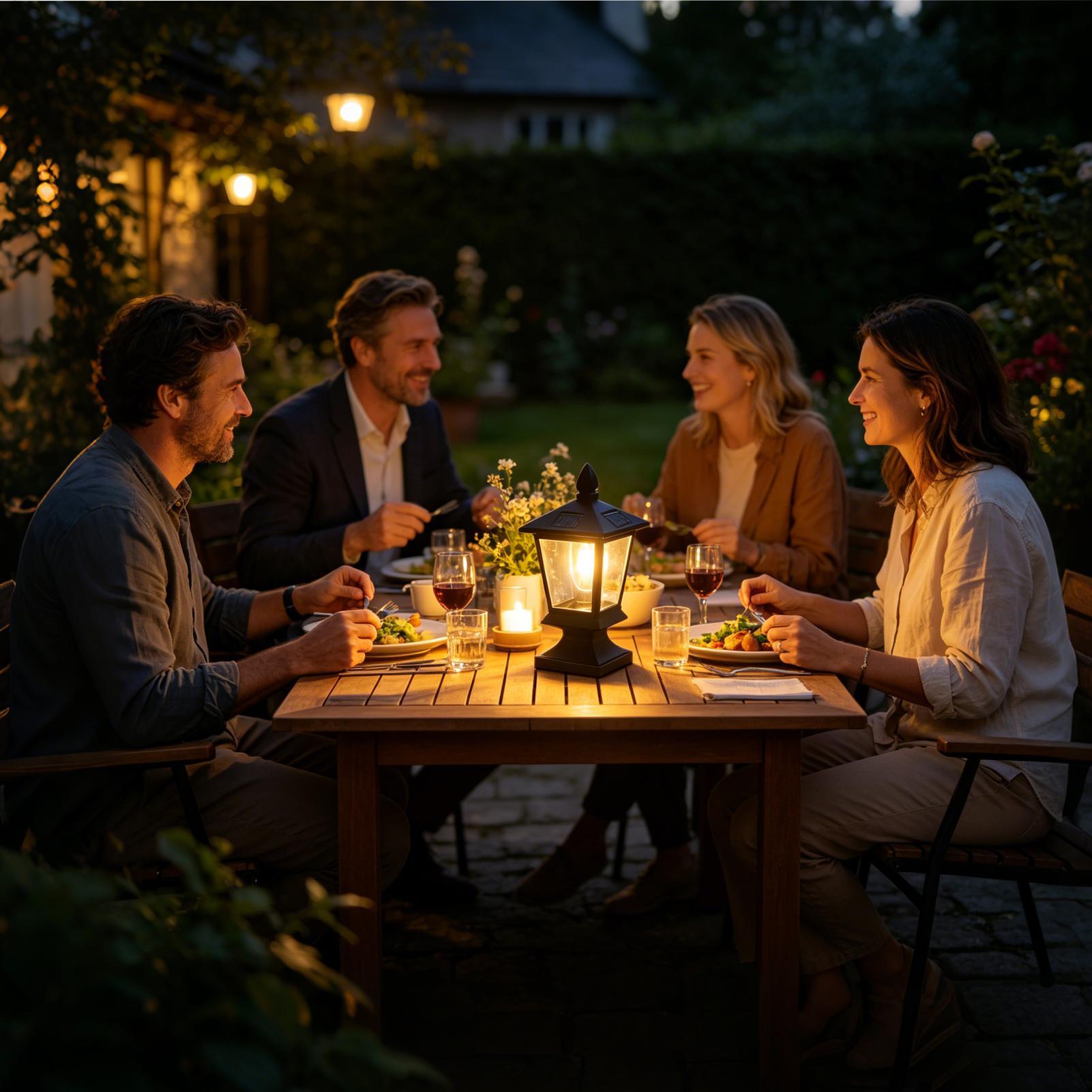 Waterproof Solar Garden Lights - Outdoor Power Post recension och pris