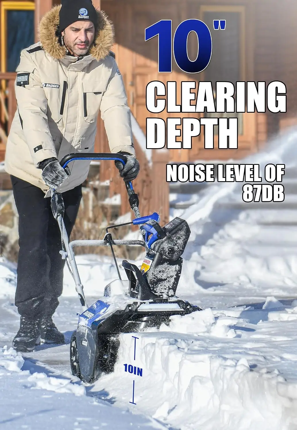 BestsellerCordless Snow Blower - Snow Blower Single recension och pris