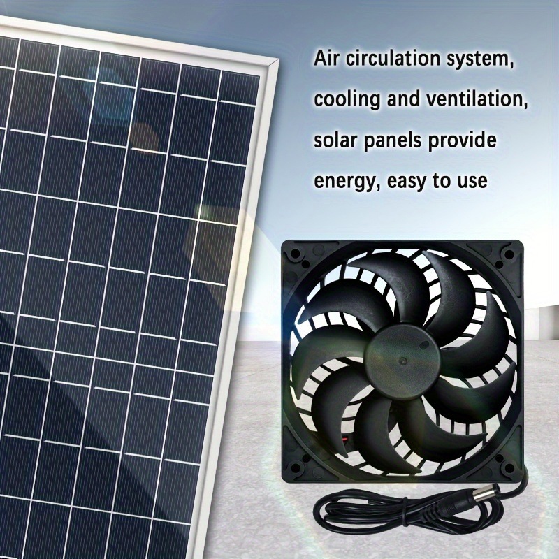 Zero Energy Consumption Solar  - Outdoor Power Vent recension och pris