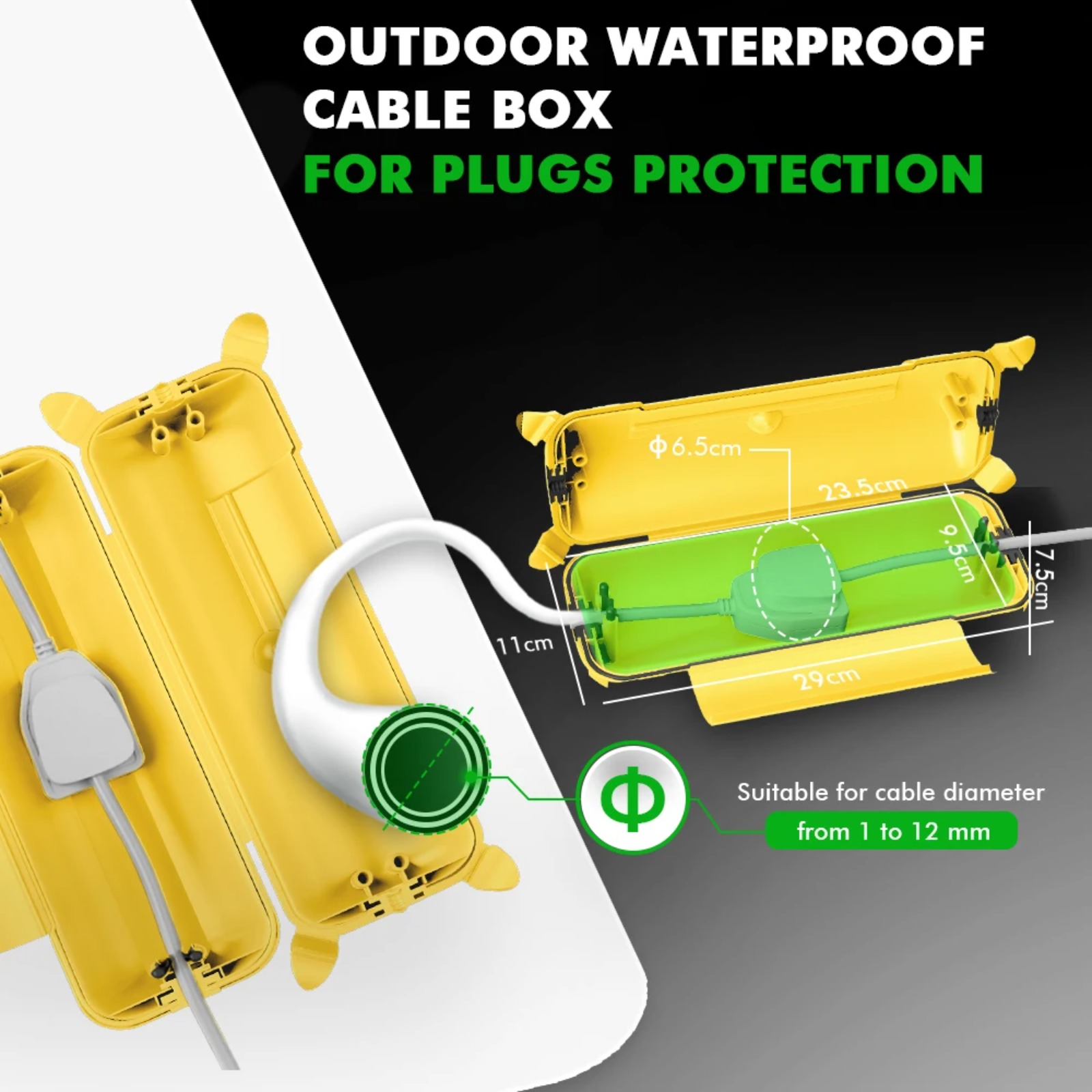 IP44 Outdoor Extension Cord Co - Extension Cord Outdoor recension och pris