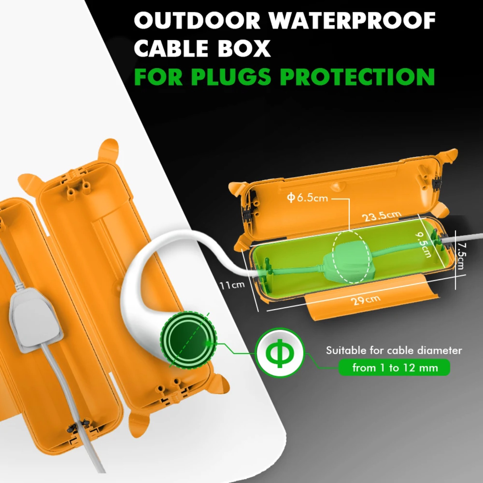 IP44 Outdoor Extension Cord Co - Extension Cord Outdoor recension och pris