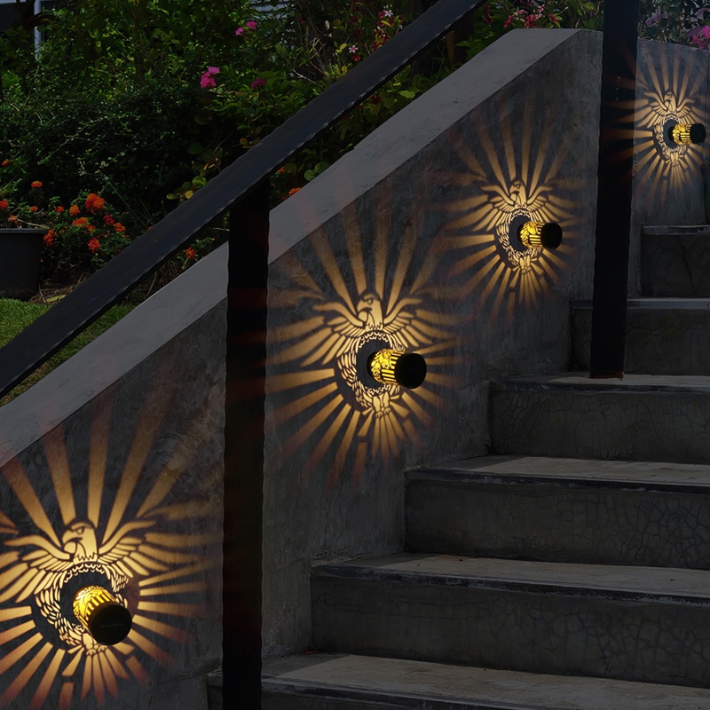 2 Pack Solar Fence Lights Meta - Outdoor Power Post recension och pris