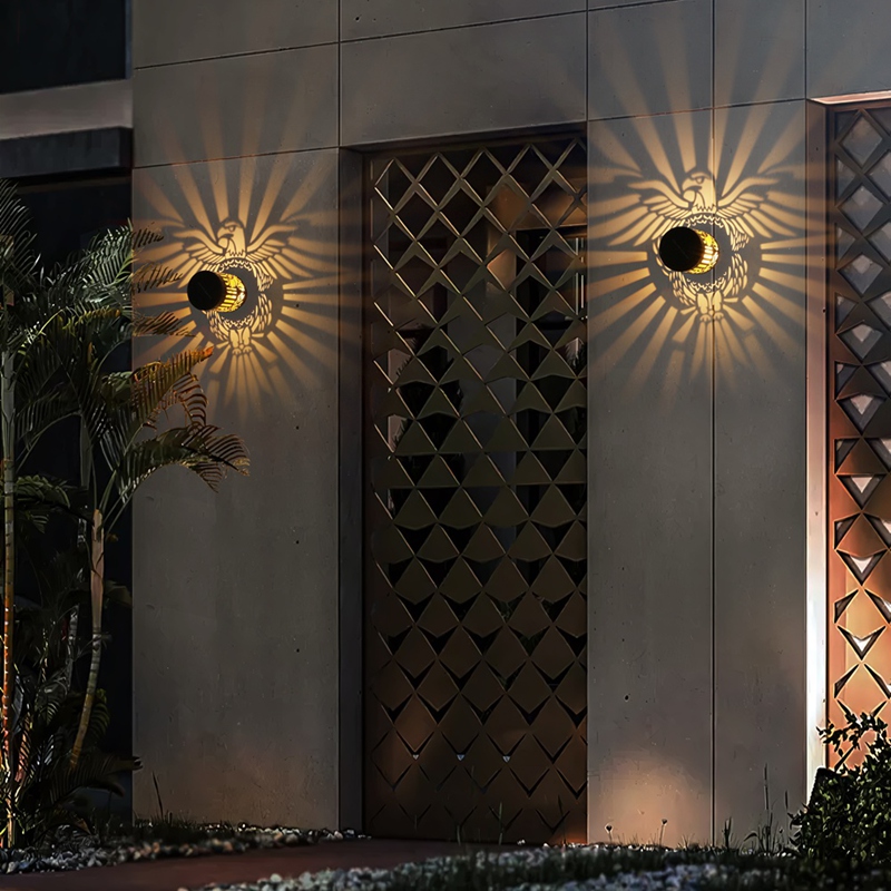 2 Pack Solar Fence Lights Meta - Outdoor Power Post recension och pris