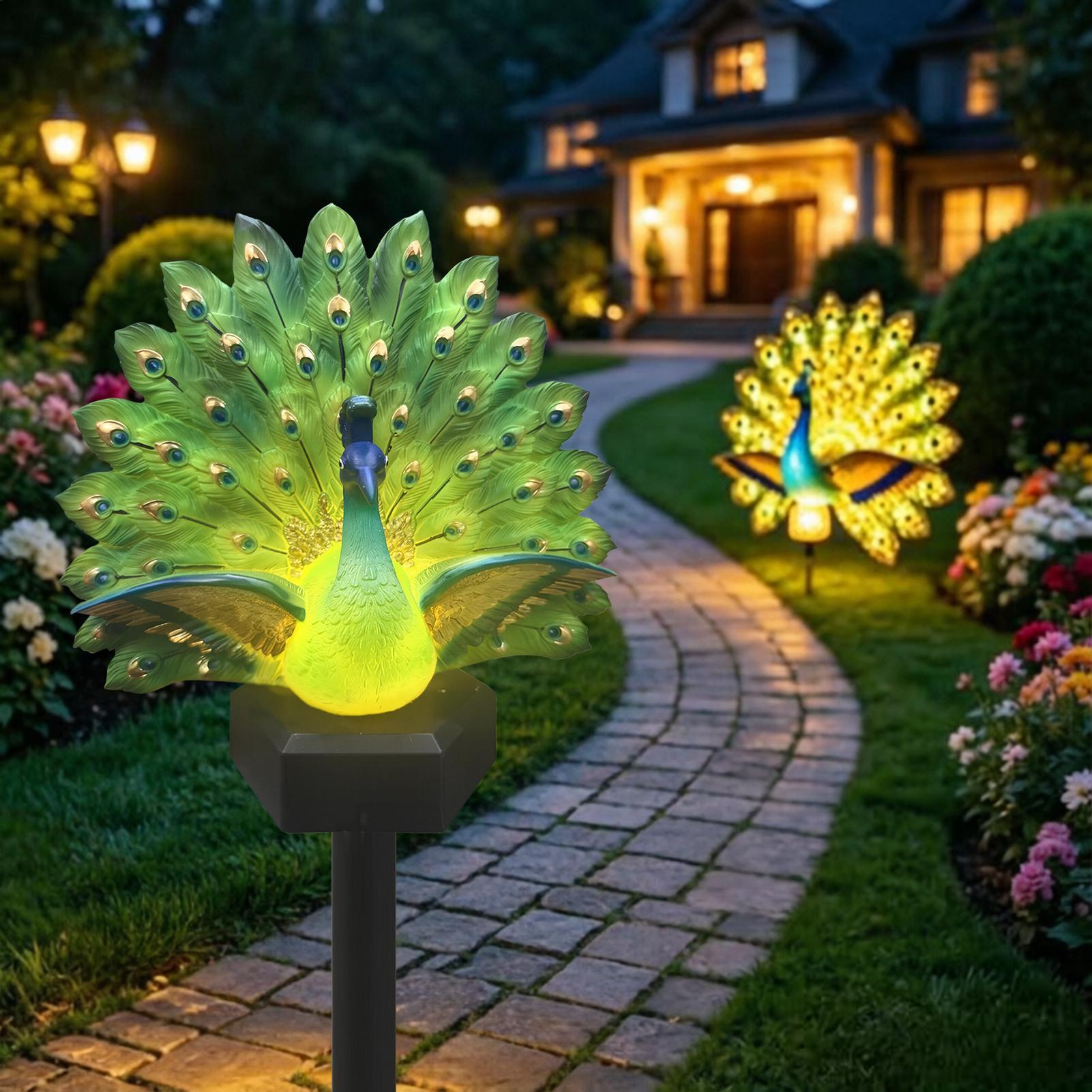 Solar Bird Yard Decorations So - Outdoor Yard Power Stake recension och pris