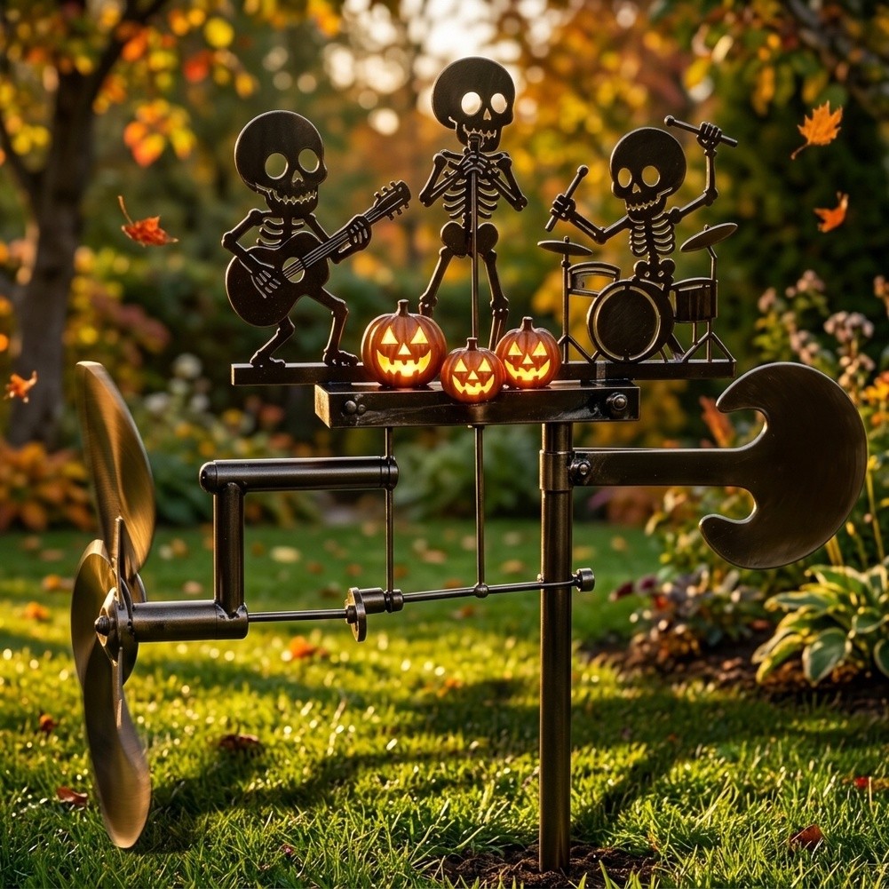 1 Piece Halloween Vintage Skel - Outdoor Yard Power Stake recension och pris