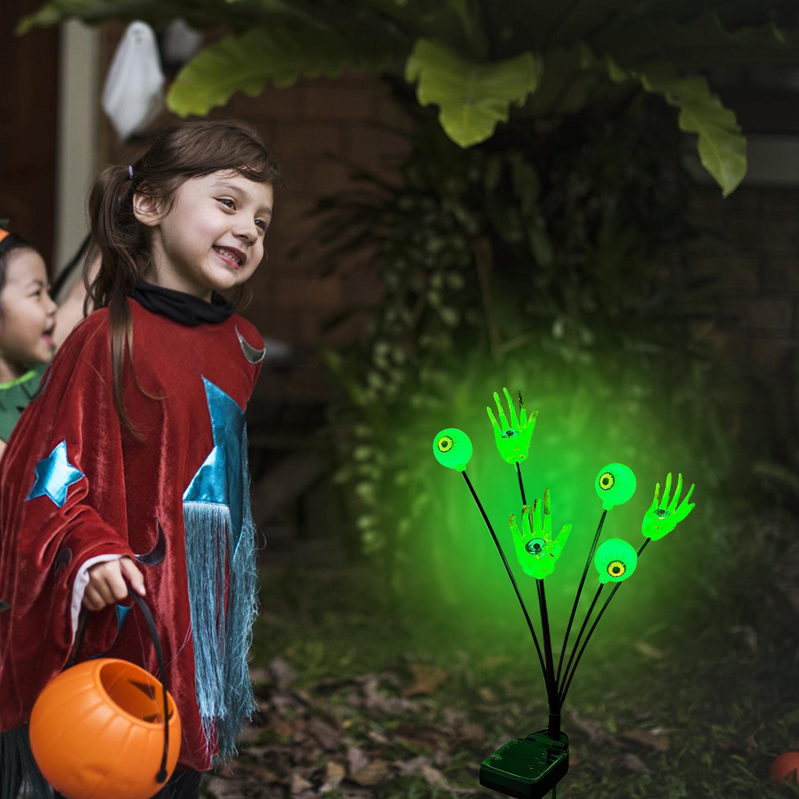 Hand Stake Lights Skeleton Han - Outdoor Yard Power Stake recension och pris