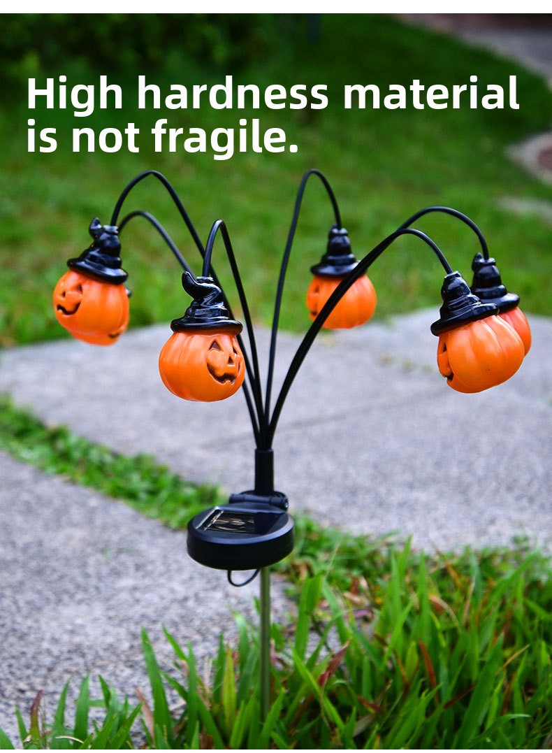 Solar Powered Halloween Pathwa - Outdoor Yard Power Stake recension och pris