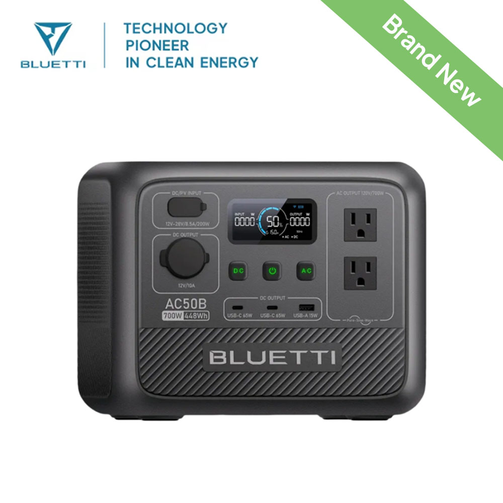 BLUETTI AC50B Portable Power S - Outdoor Power Wash recension och pris