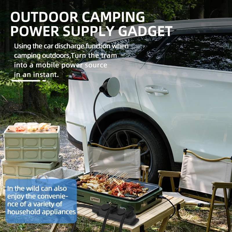 Portable 16A 4KW V2L Cable Ele - Outdoor Power Wash recension och pris