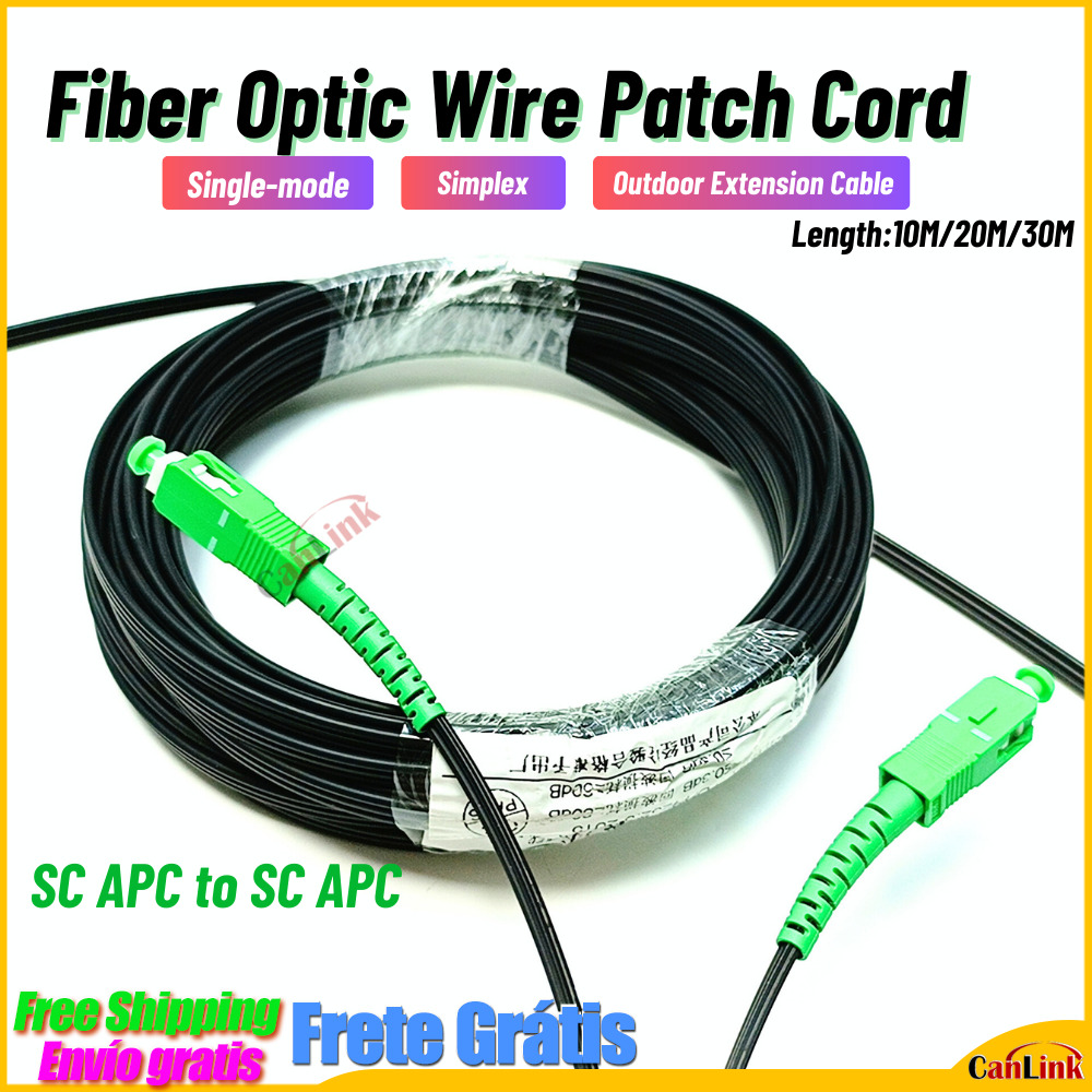 Fiber Optic Wire To APC SC Opt - Extension Cord Outdoor recension och pris