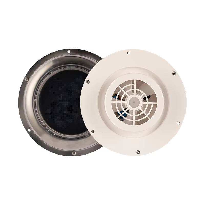 Solar Powered Round Exhaust Fa - Outdoor Power Vent recension och pris