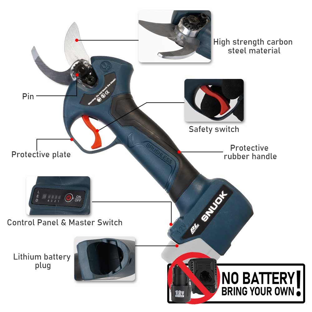 SNUOK 12V Brushless Electric P - Outdoor Power Wash recension och pris