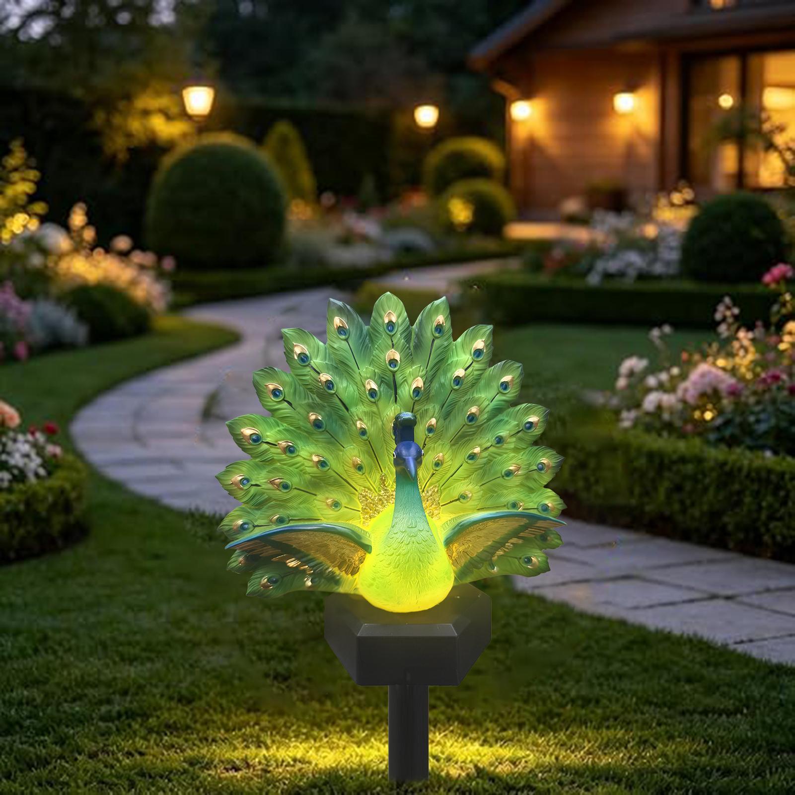 Solar Bird Garden Decor Solar  - Outdoor Yard Power Stake recension och pris