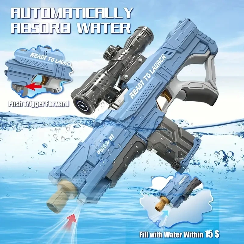 Adult Electric Water Gun Toys  - Outdoor Power Wash recension och pris