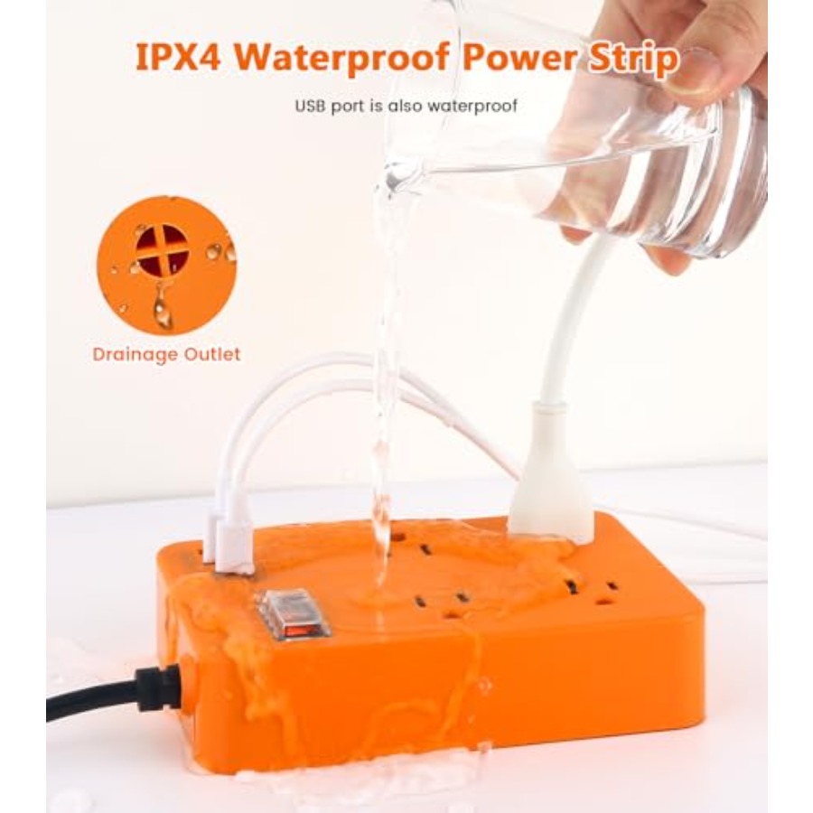 Outdoor power strip for campin - Outdoor Kitchen Power Outlet recension och pris
