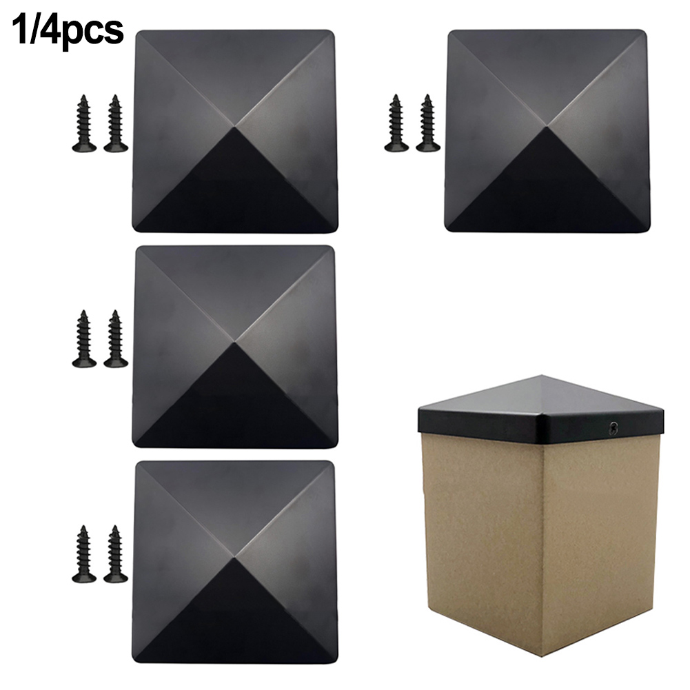 4 Inch Plastic Fence Post Cap  - Outdoor Power Post recension och pris